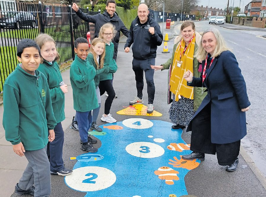 Greenside pavement games