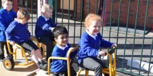 New EYFS Outdoor Area at Yew Tree Primary School