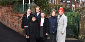 St Anne’s Pupils Help Open New Motorway Bridge