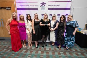 Adswood Team winning Education Award
